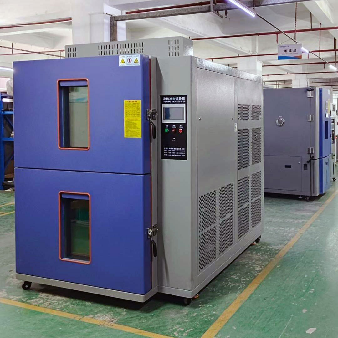 定製225L吊籃式冷熱衝擊草莓视频下载网址順利出貨至宜昌惠科